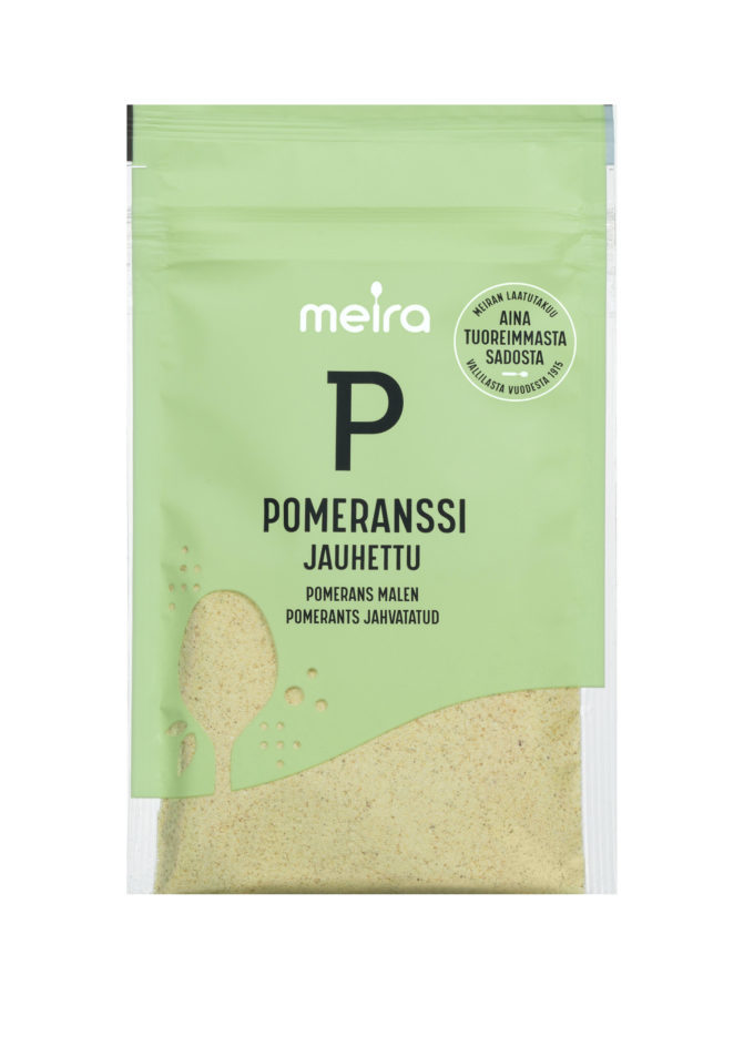 Meira-Pomeranssi-jauhettu-25g pussi