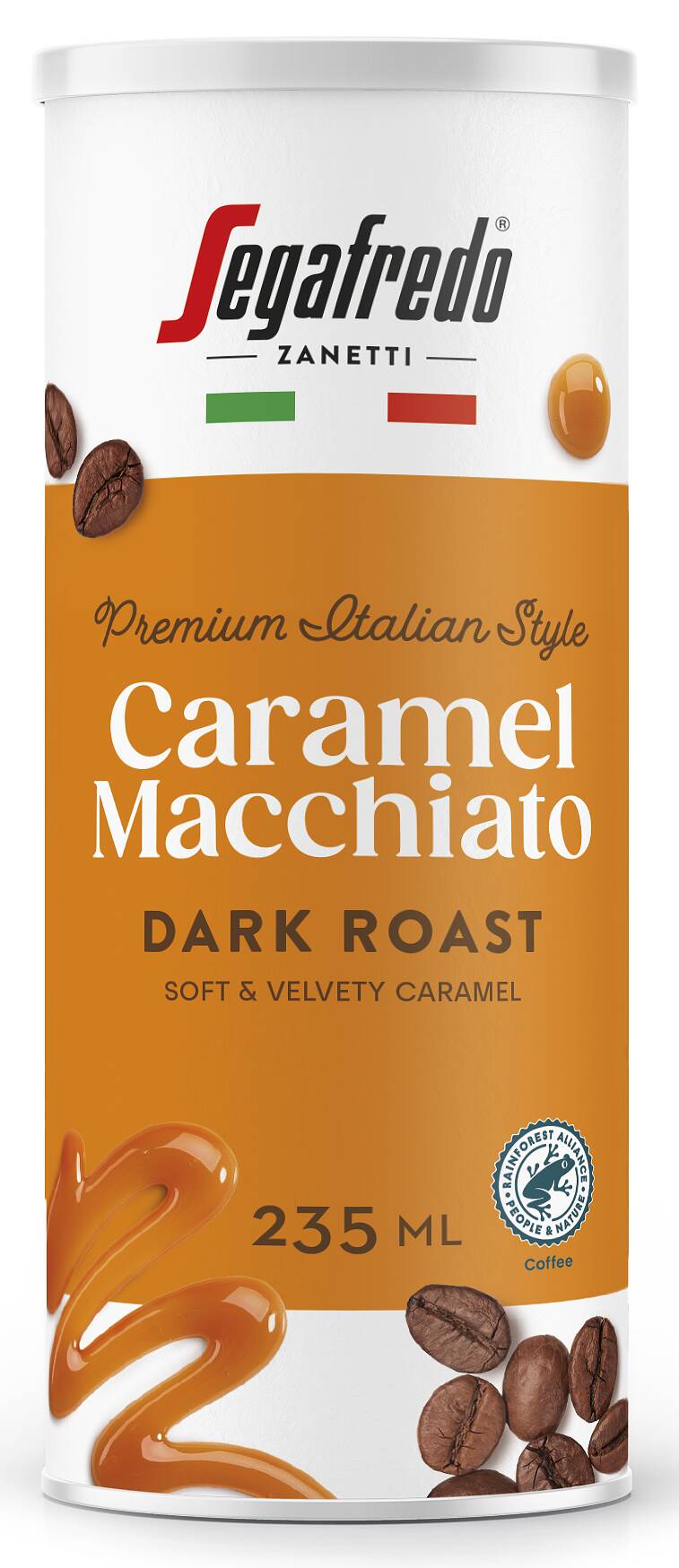 Segafredo maitokahvijuoma Caramel Macchiato - Meira